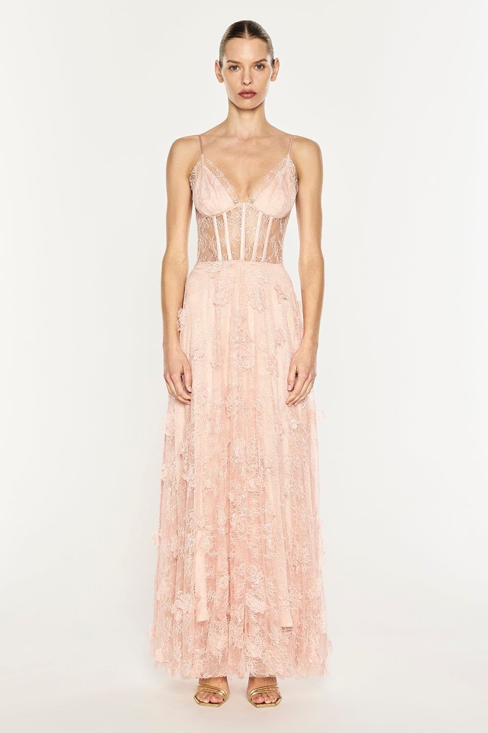 Perfectly Poetic Corset Gown
