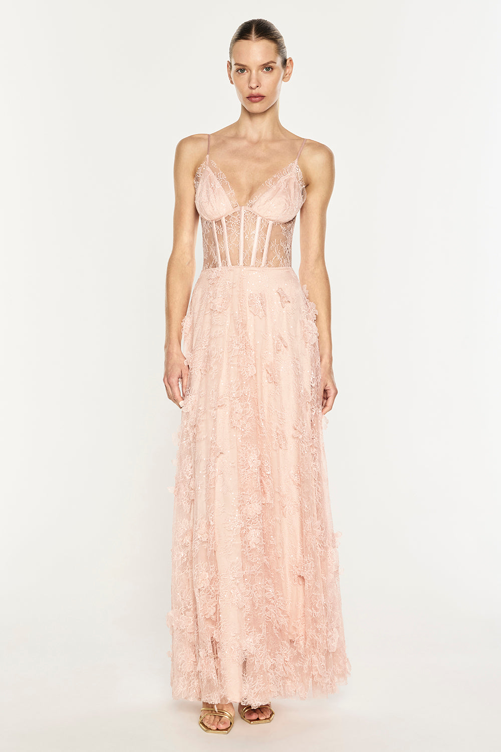 Perfectly Poetic Corset Gown