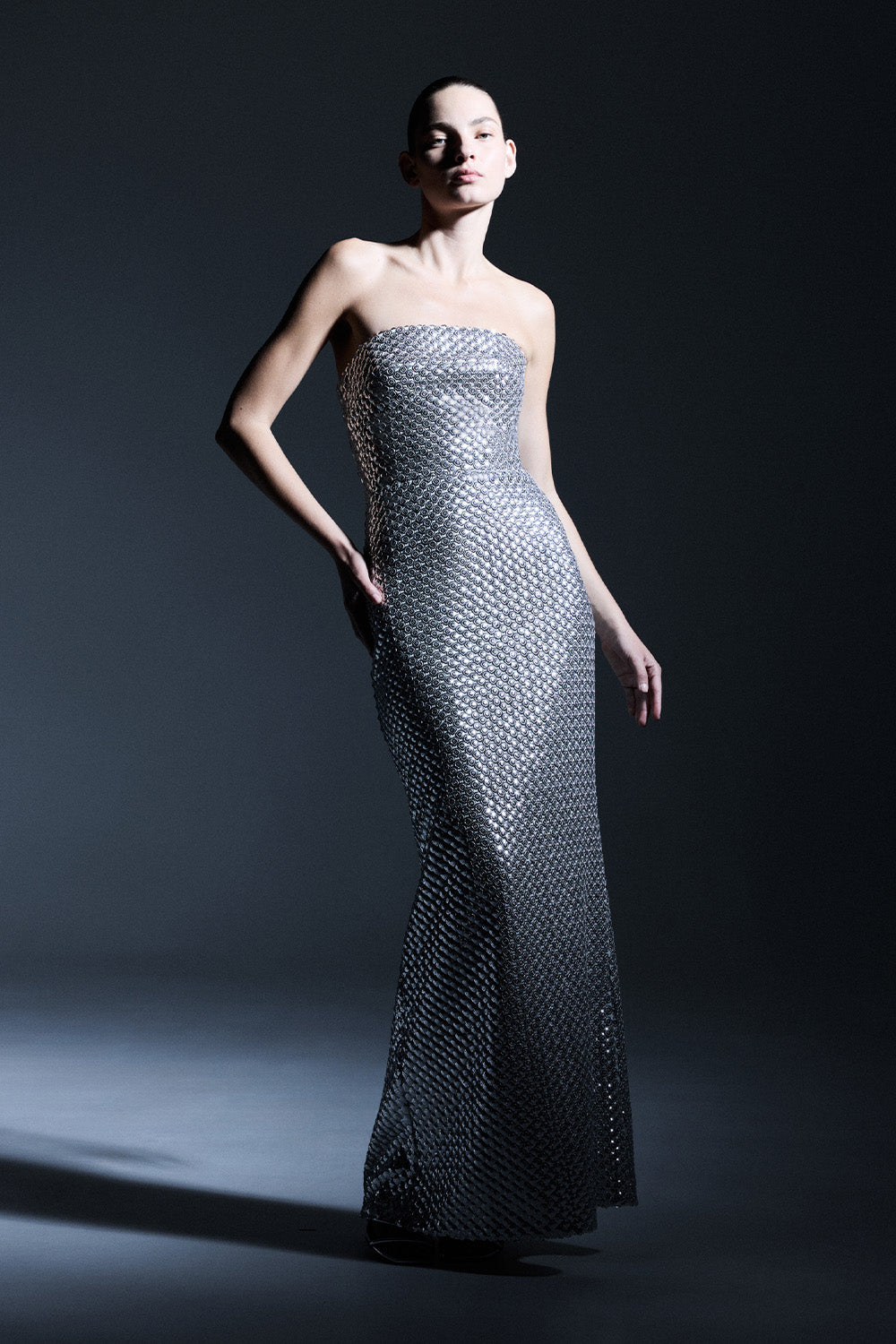 Opulent Scale Gown