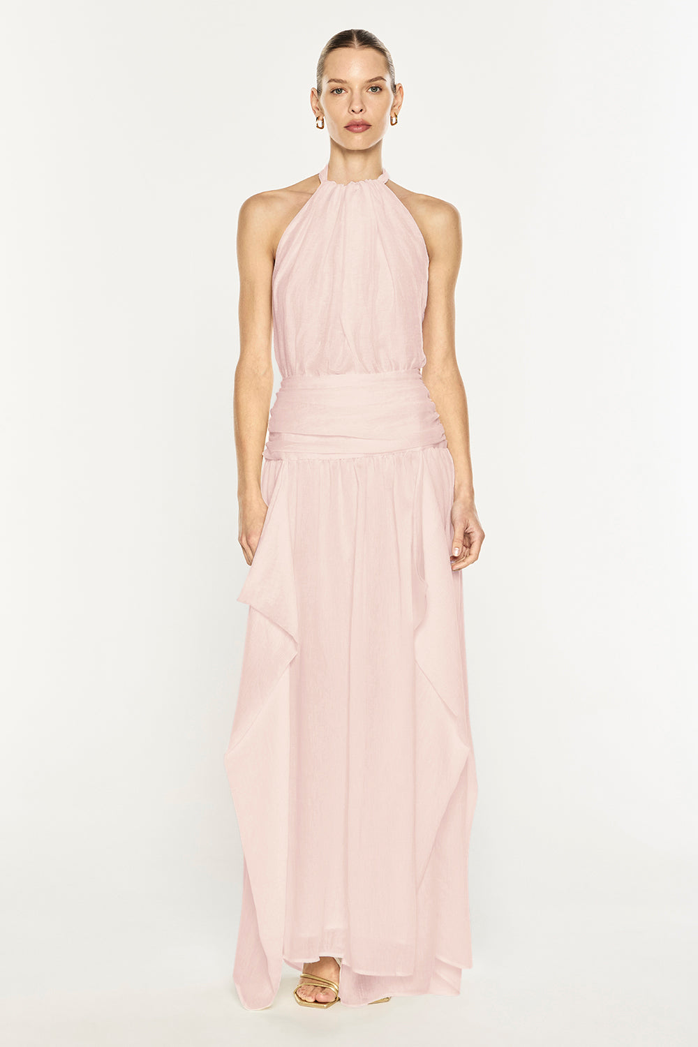 Untamed Allure Halter Dress