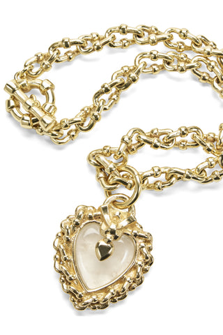 Fob Heart Chain Choker