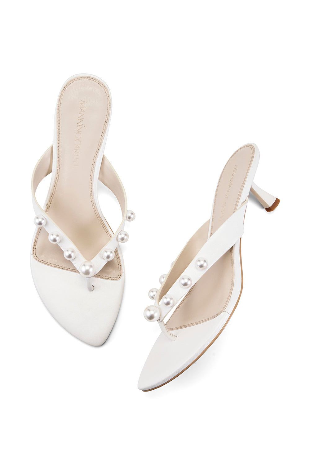 Pearl Kitten Heel