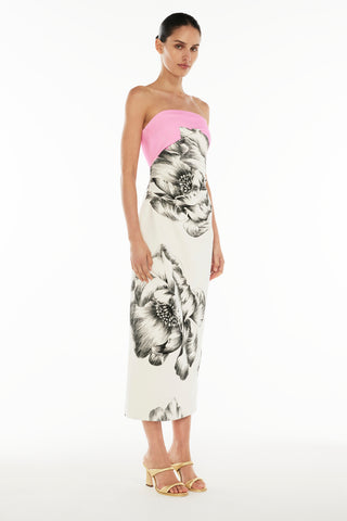 Overbloom Midi Dress