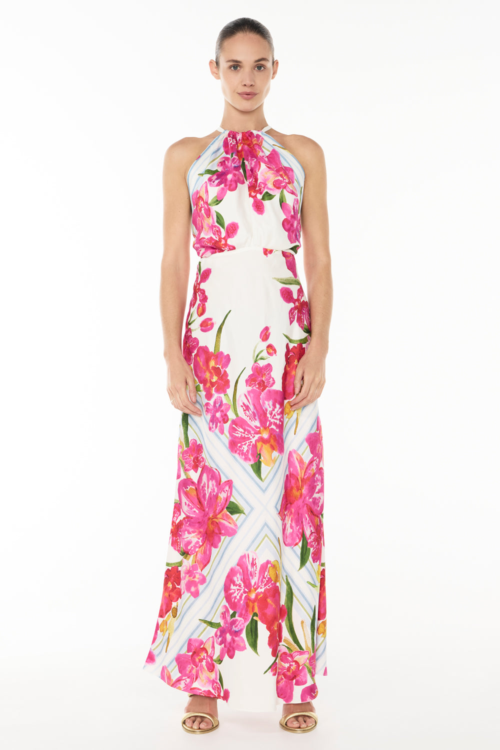 Take Me There Halter Dress