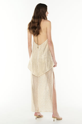 Illuminated Halter Dress