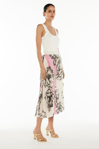 Overbloom Pleated Skirt