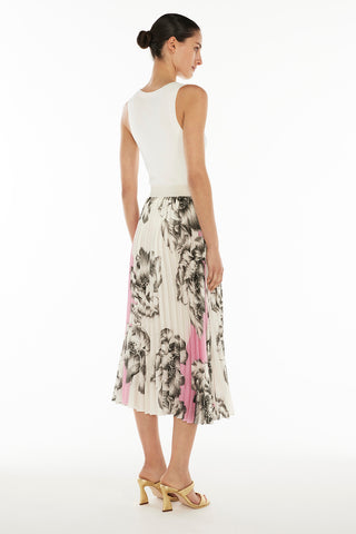 Overbloom Pleated Skirt