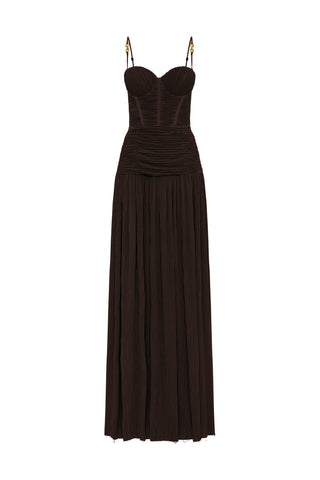 Double Time Pleat Dress