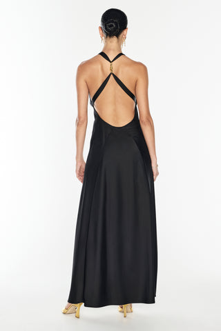 Charmed Cowl Slip Dress