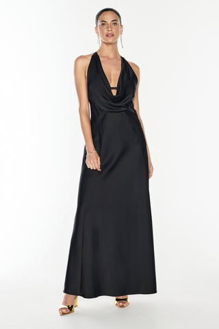 Charmed Cowl Slip Dress