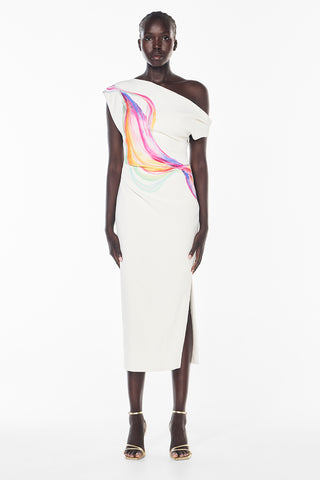 Vibrations Drape Dress