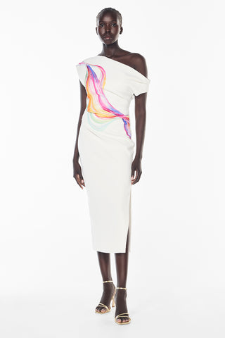 Vibrations Drape Dress