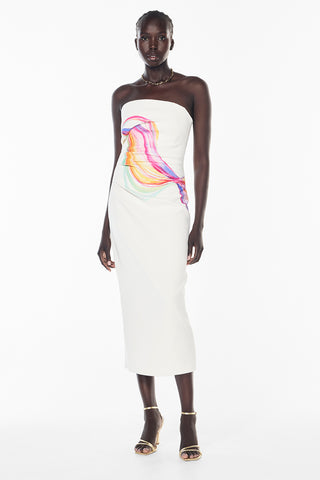 Vibrations Strapless Dress
