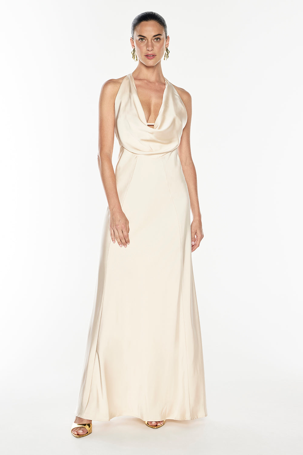 sachin and babi light blue dress Champagne Coastline Maxi Dress main image 1