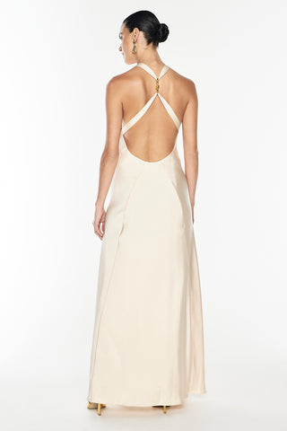 Charmed Cowl Slip Dress