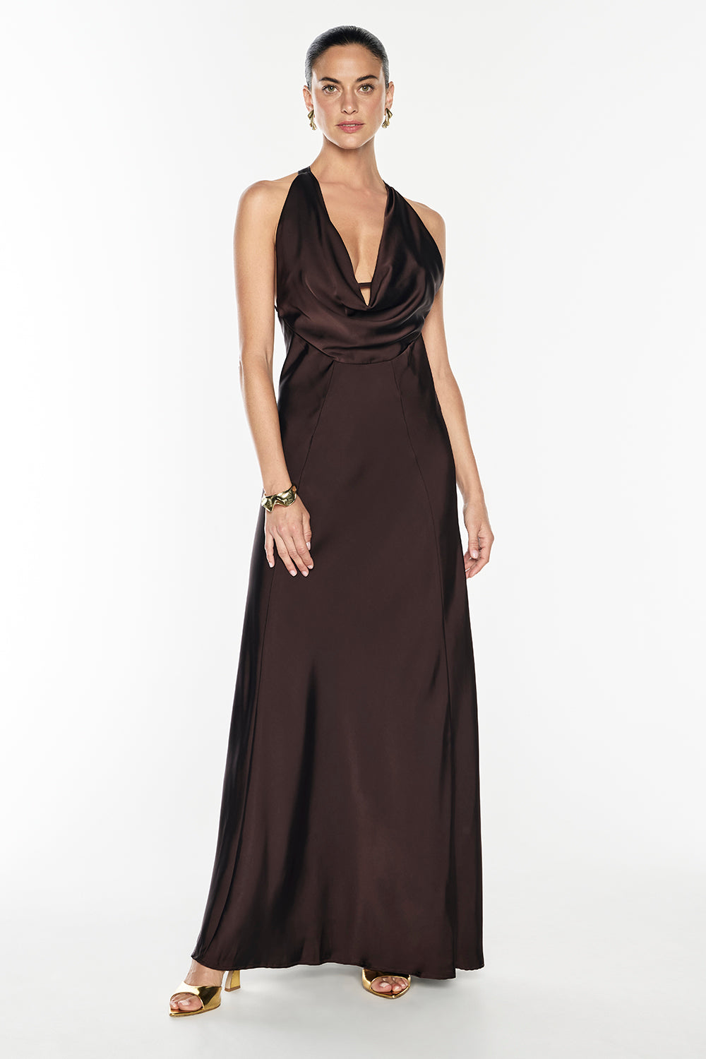 Charmed Cowl Slip Dress  MANNING CARTELL