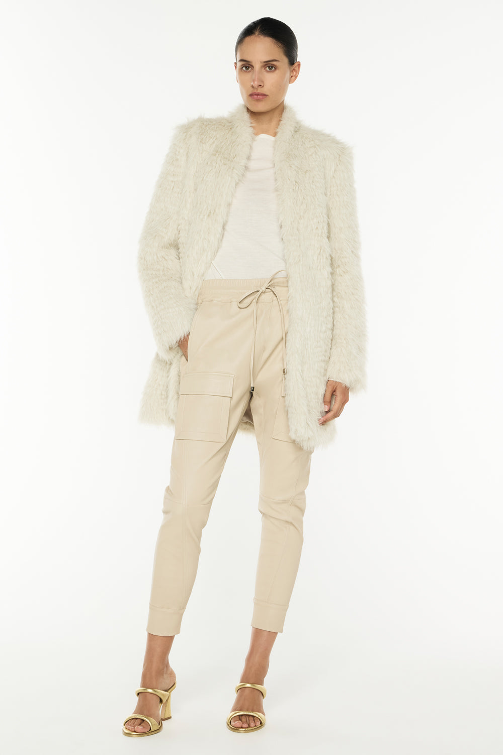 Open Season Stretch Leather Pant