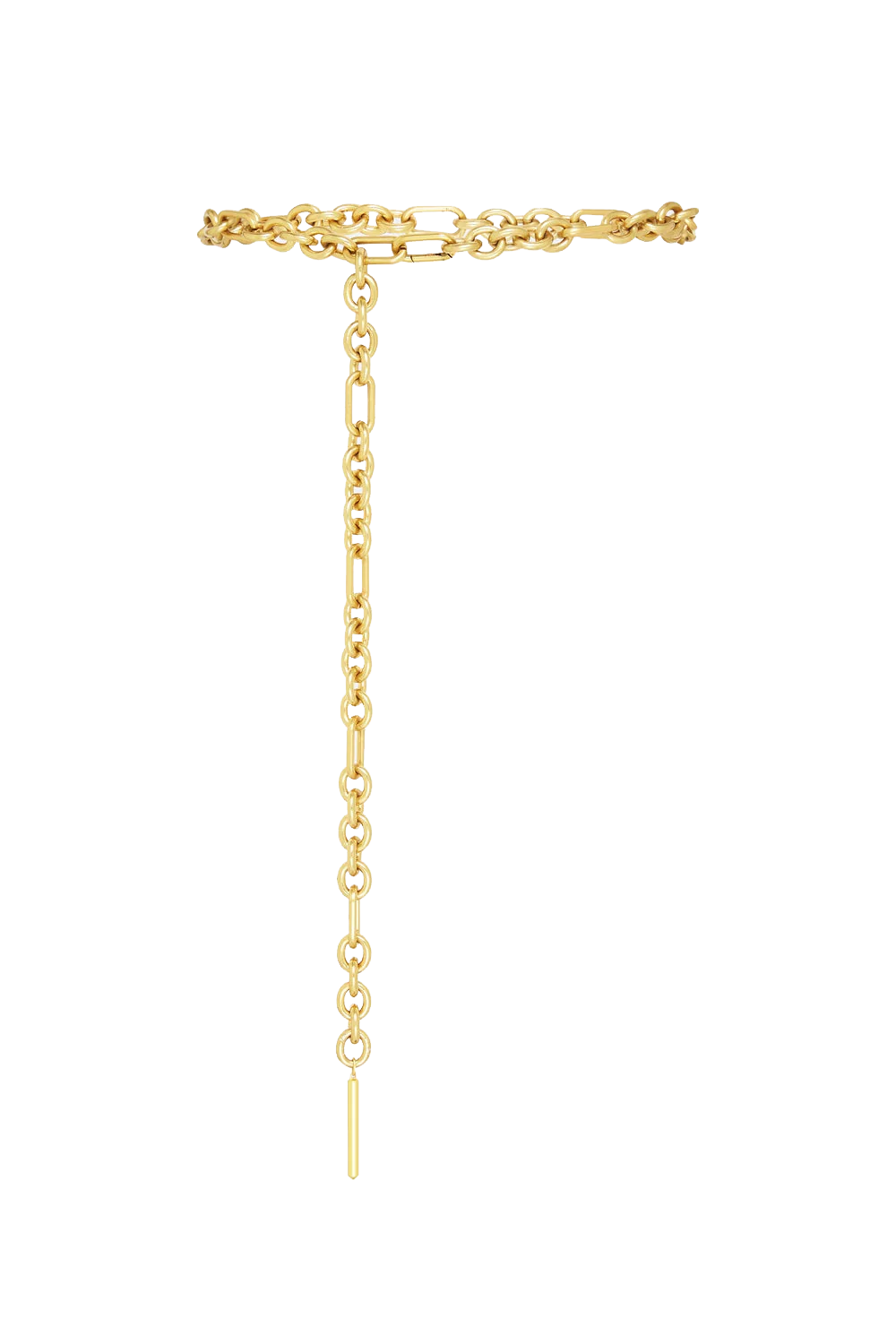 Gold Tone Chain Belt