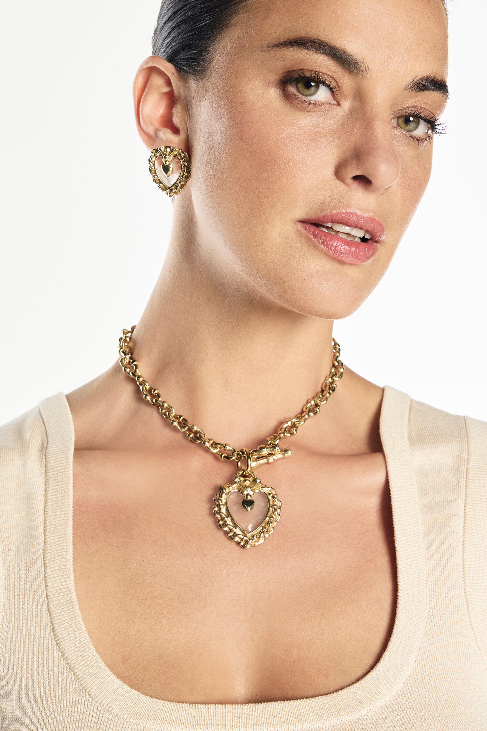 Small Heart Earring