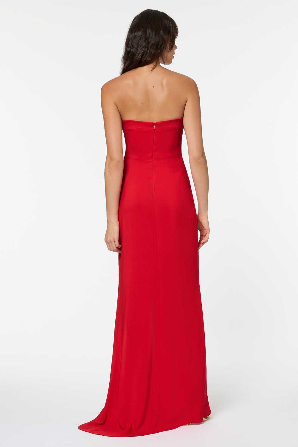 Asymmetrical Games Gown Red Gowns MANNING CARTELL